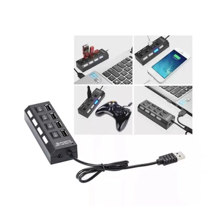 4 Slot USB Hub 2.0