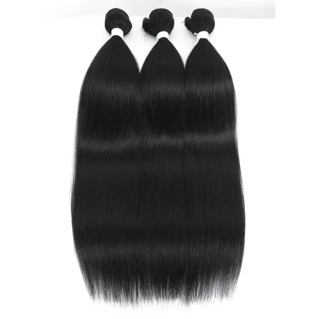 Straight Hair Fiber Extensions