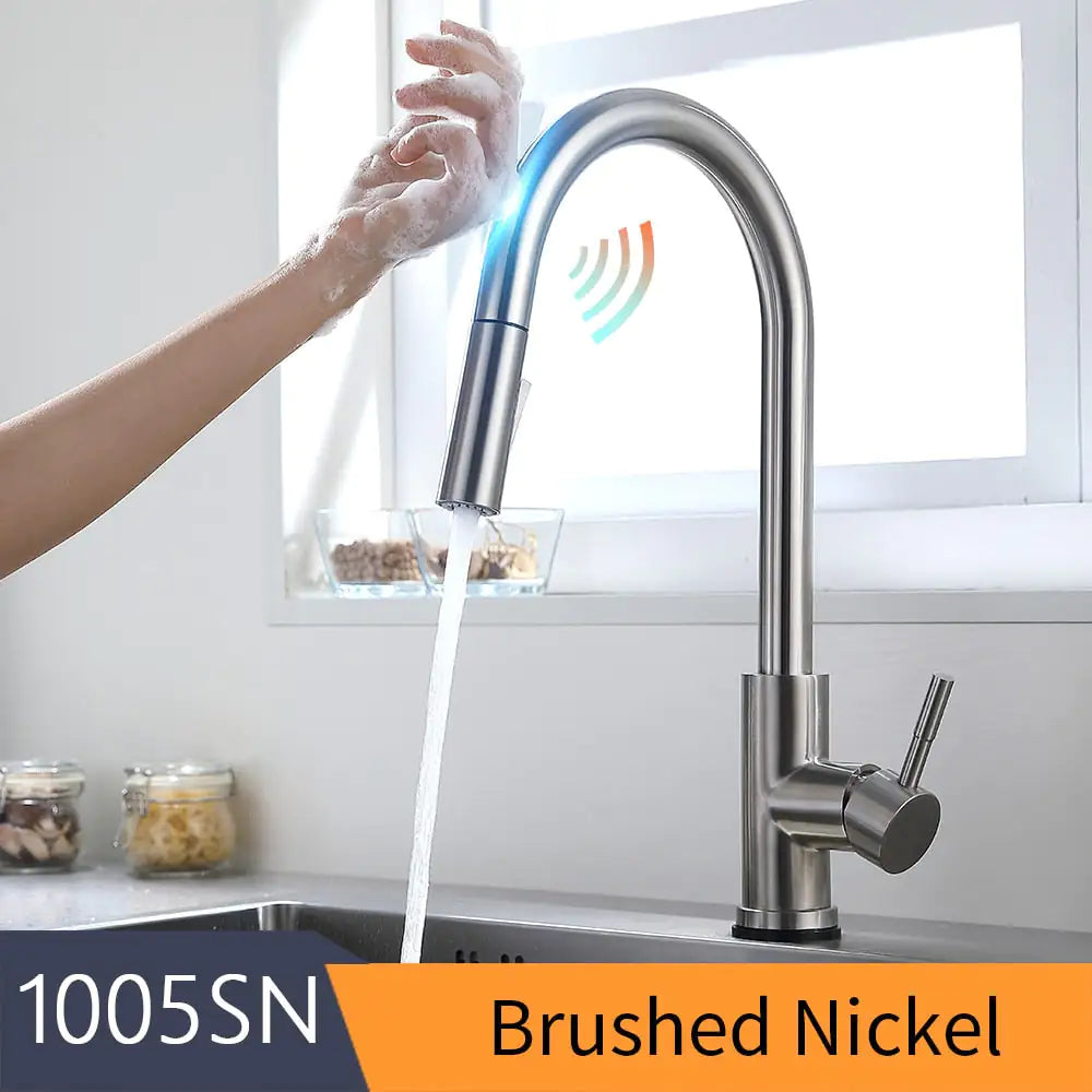 Kitchen Smart Touch Faucets- LED