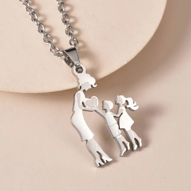 Custom Family Sterling Silver .925 Necklace