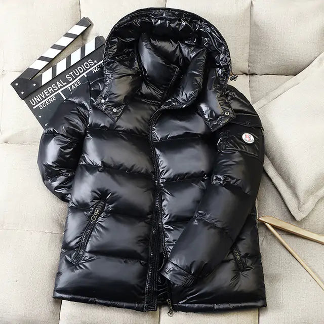 Glossy Down Winter Jacket