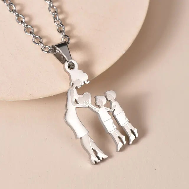 Custom Family Sterling Silver .925 Necklace