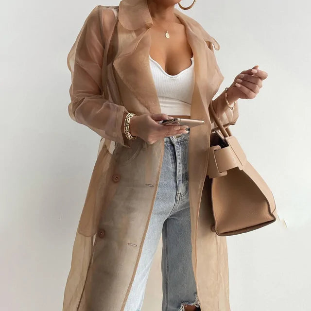 See Through Coat