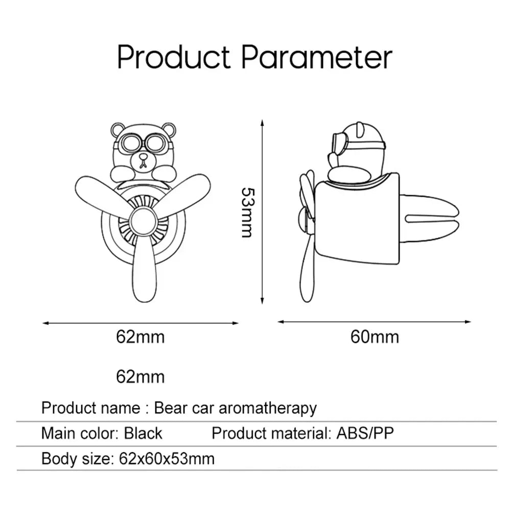 AeroBear Fresh Propeller Clips