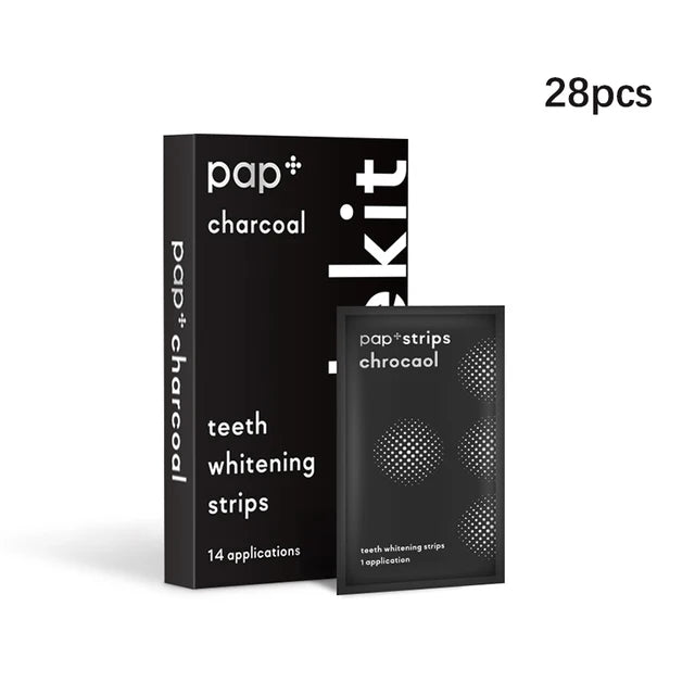 PAP Charcoal Teeth Whitening Strips