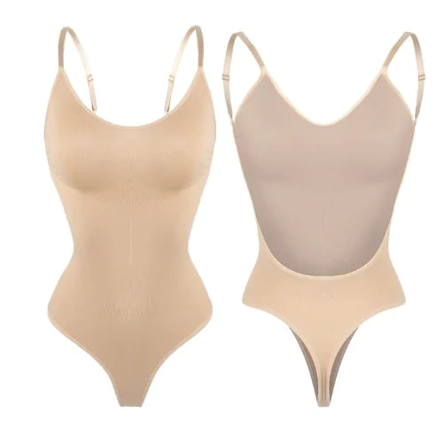 Women's Backless Bodysuit Shapewear Thong Seamless (color options)