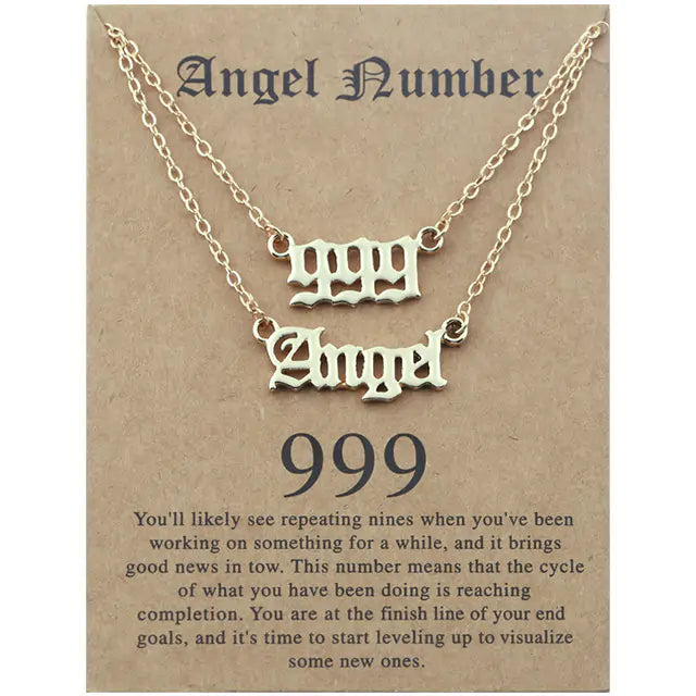 Numeral Choker Necklace