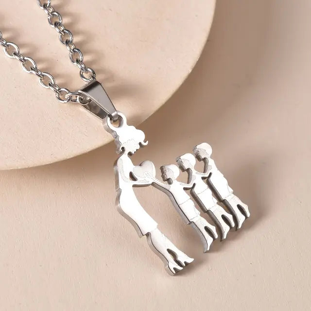 Custom Family Sterling Silver .925 Necklace