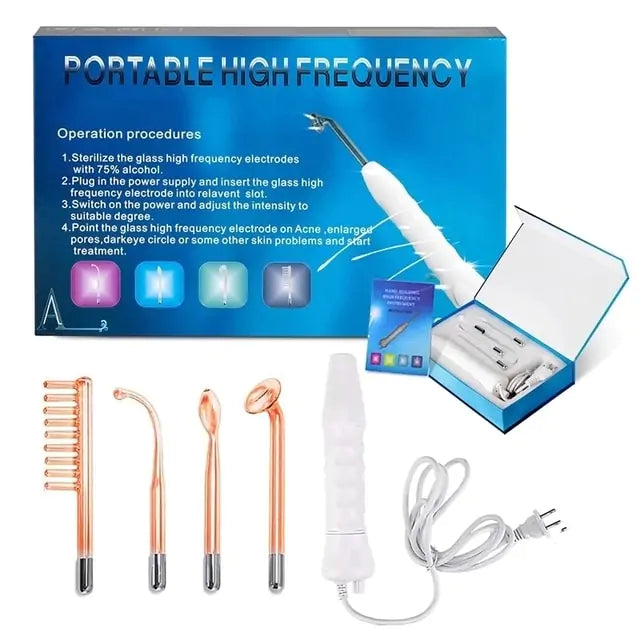 7-in-1 High Frequency Electrotherapy Wand