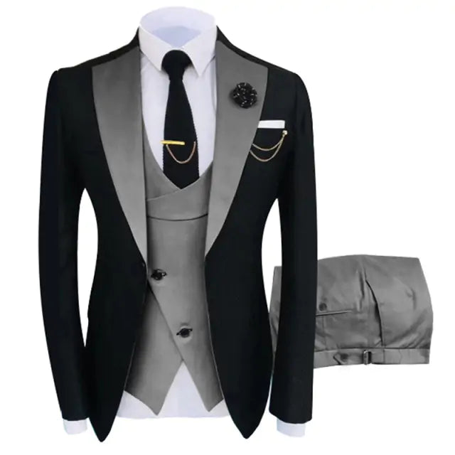 Fit Tuxedo 3 Piece Set