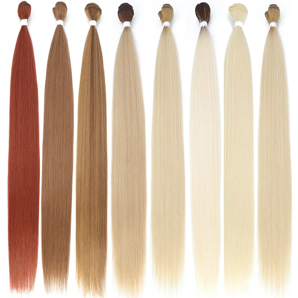 Straight Hair Fiber Extensions