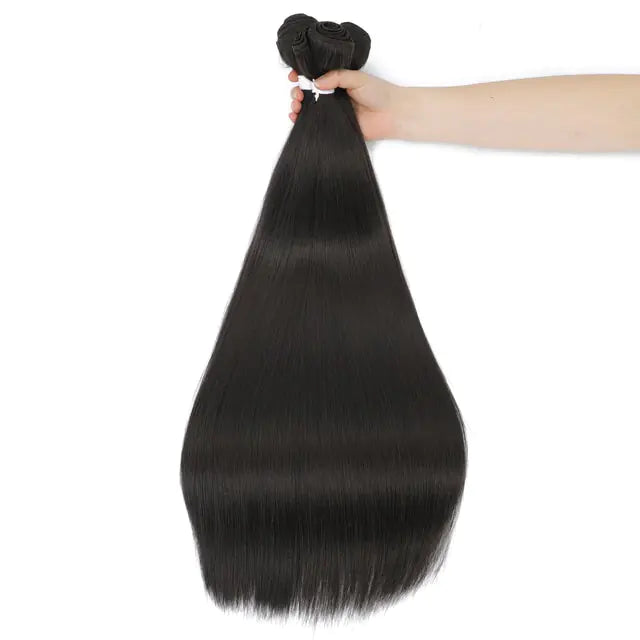 Straight Hair Fiber Extensions