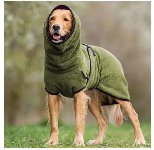 European Plush Dog Coat