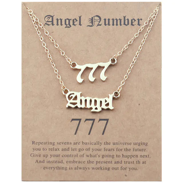 Numeral Choker Necklace