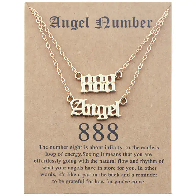 Numeral Choker Necklace