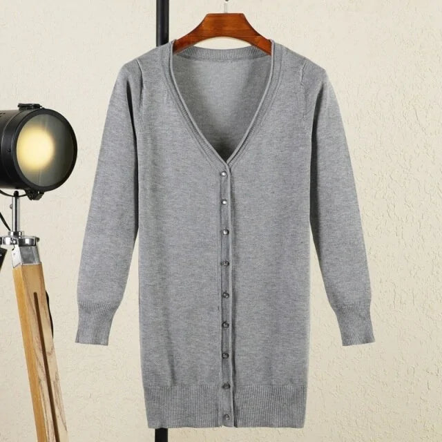 V-neck Cardigan