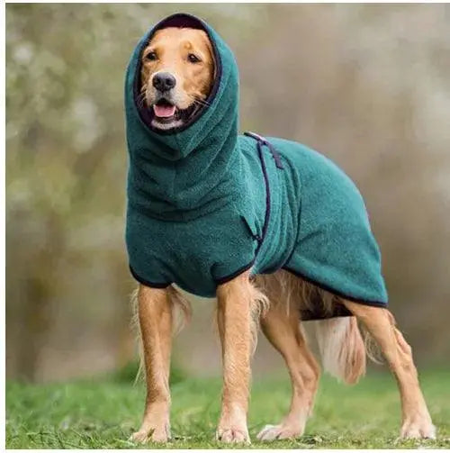 European Plush Dog Coat