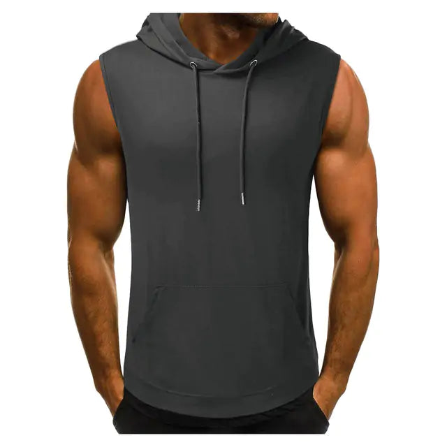 Men's Hooded Tank Top