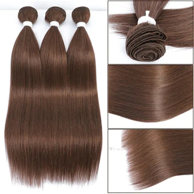 Straight Hair Fiber Extensions