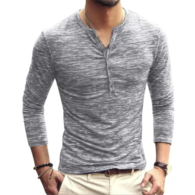 V-Neck Long Sleeve