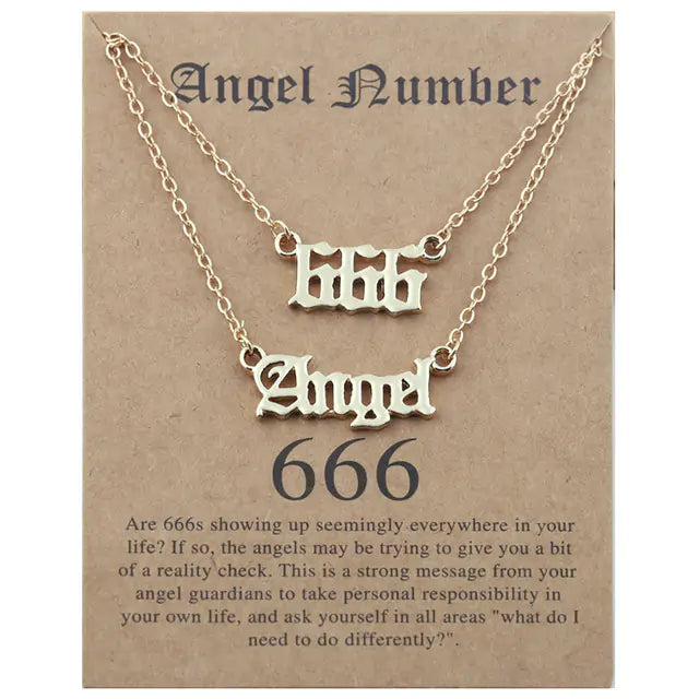 Numeral Choker Necklace