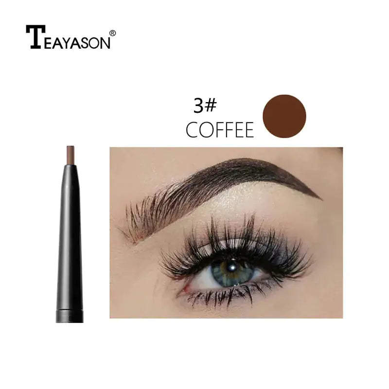 Double Ended Waterproof Eyebrow Pencil