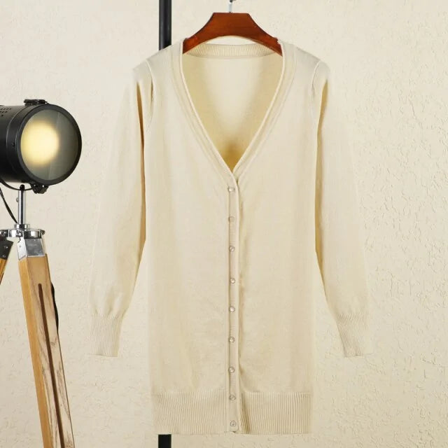 V-neck Cardigan