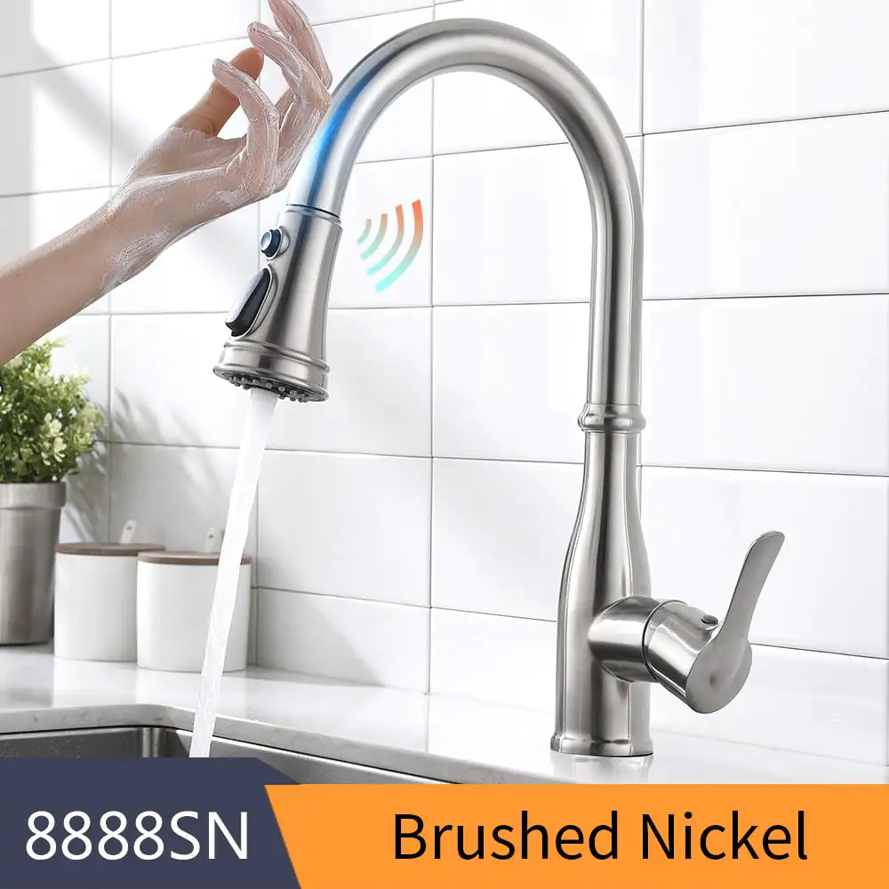 Kitchen Smart Touch Faucets- LED