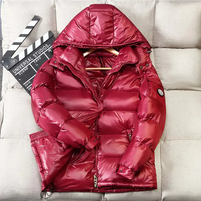 Glossy Down Winter Jacket