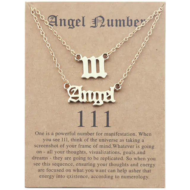 Numeral Choker Necklace