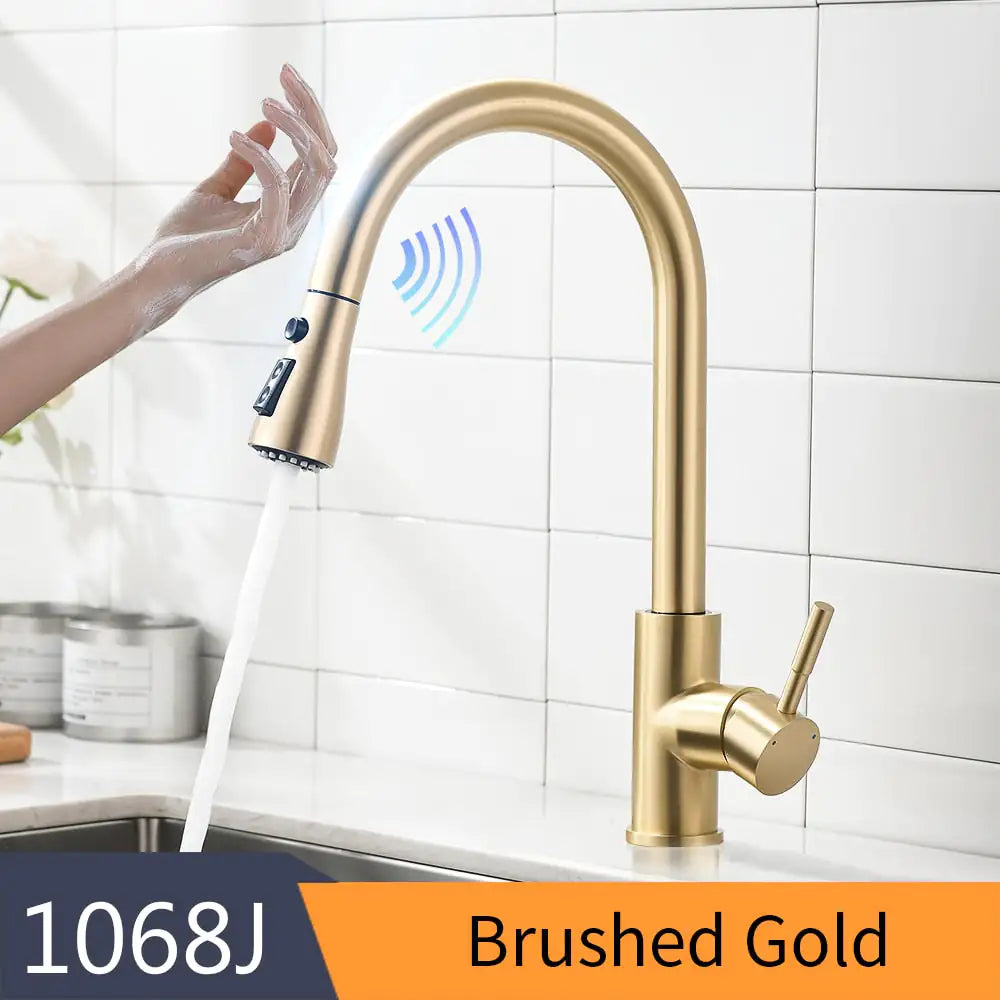 Kitchen Smart Touch Faucets- LED