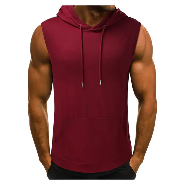 Men's Hooded Tank Top