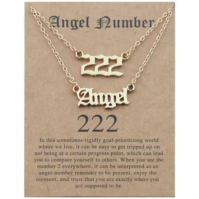 Numeral Choker Necklace