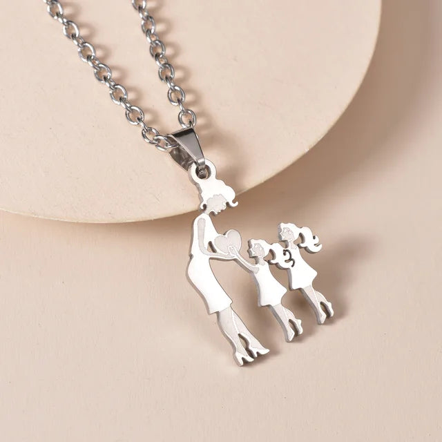 Custom Family Sterling Silver .925 Necklace