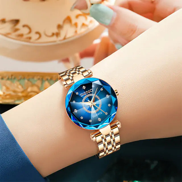 Waterproof Seno Polyangular Watch