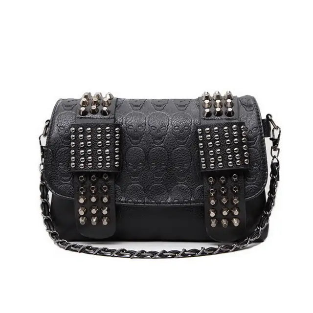 Spiked Shoulder Bag