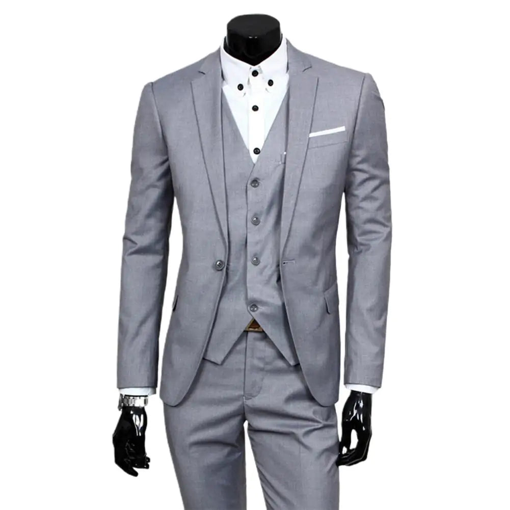 Men's Classic Business Suit 3pc