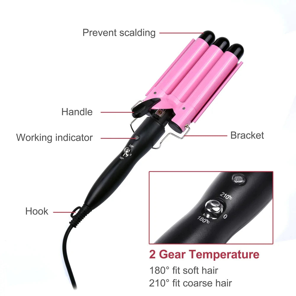 3 Barrel Crimping Iron