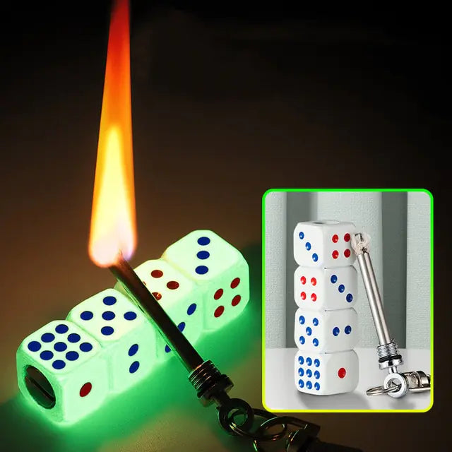 Novelty Dice Lighter- Flashing LED Lights