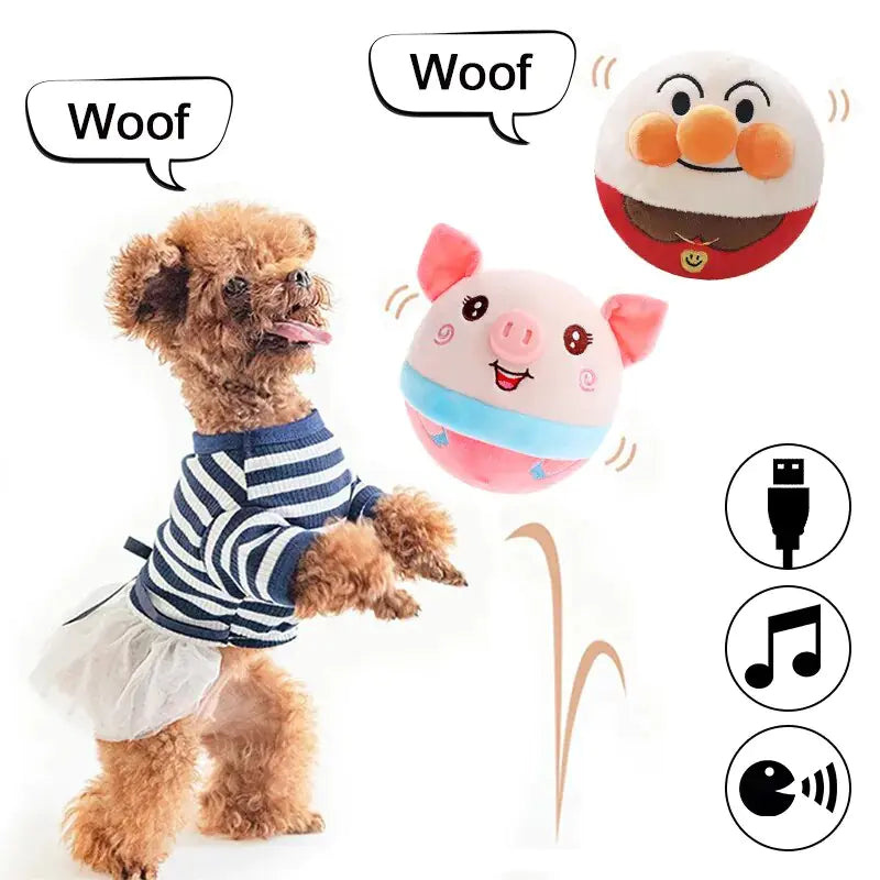 Interactive Plush Pet Toy