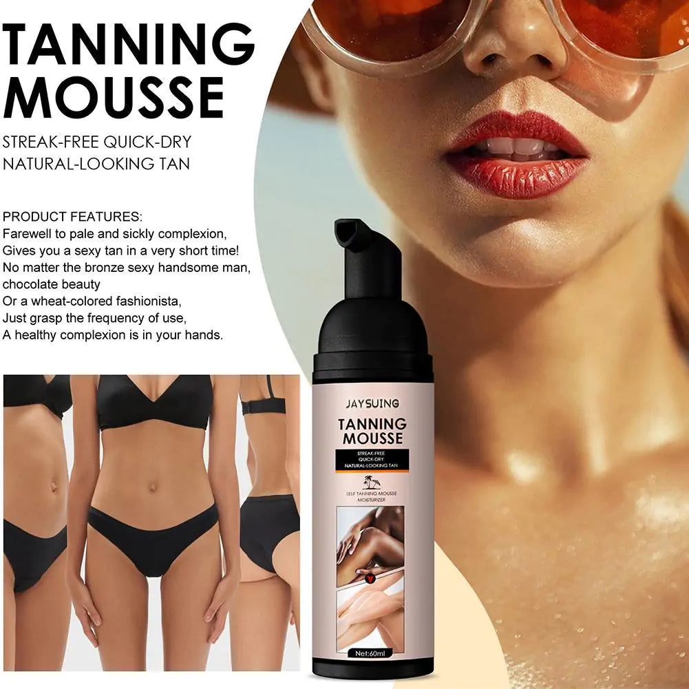 Sun Kissed Tanning Mousse.