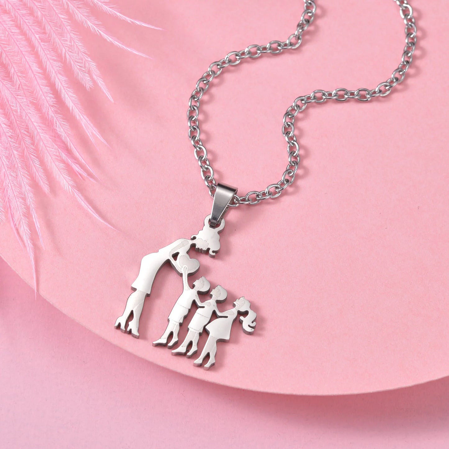 Custom Family Sterling Silver .925 Necklace