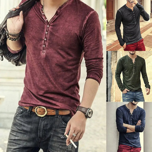 V-Neck Long Sleeve