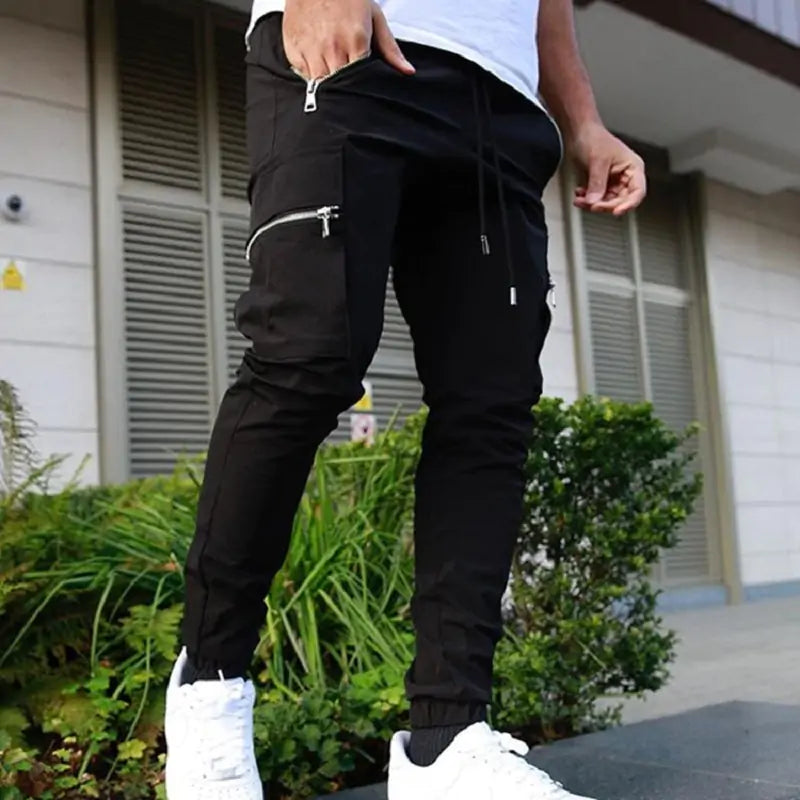 Zip Pocket Cargo Pants