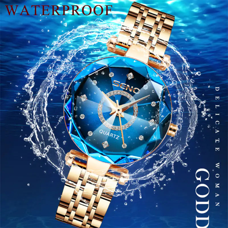 Waterproof Seno Polyangular Watch