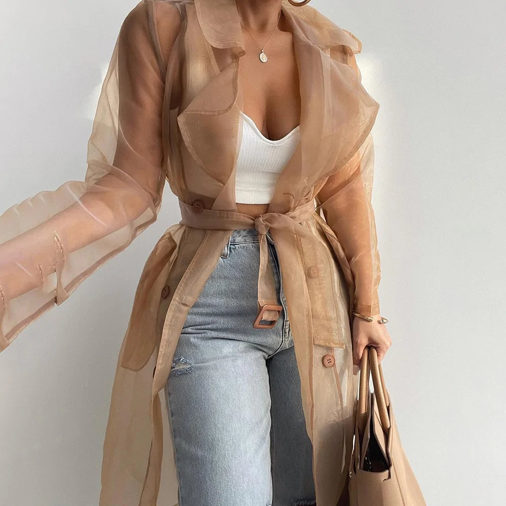 See Through Coat