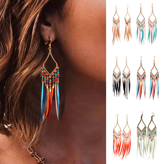 Feather Earrings