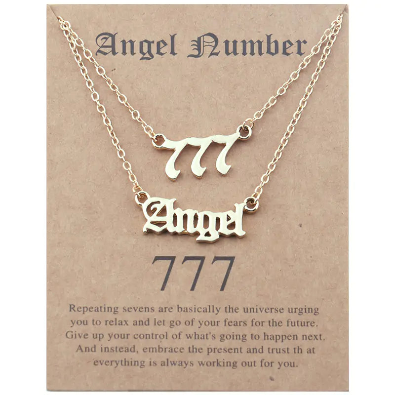 Numeral Choker Necklace