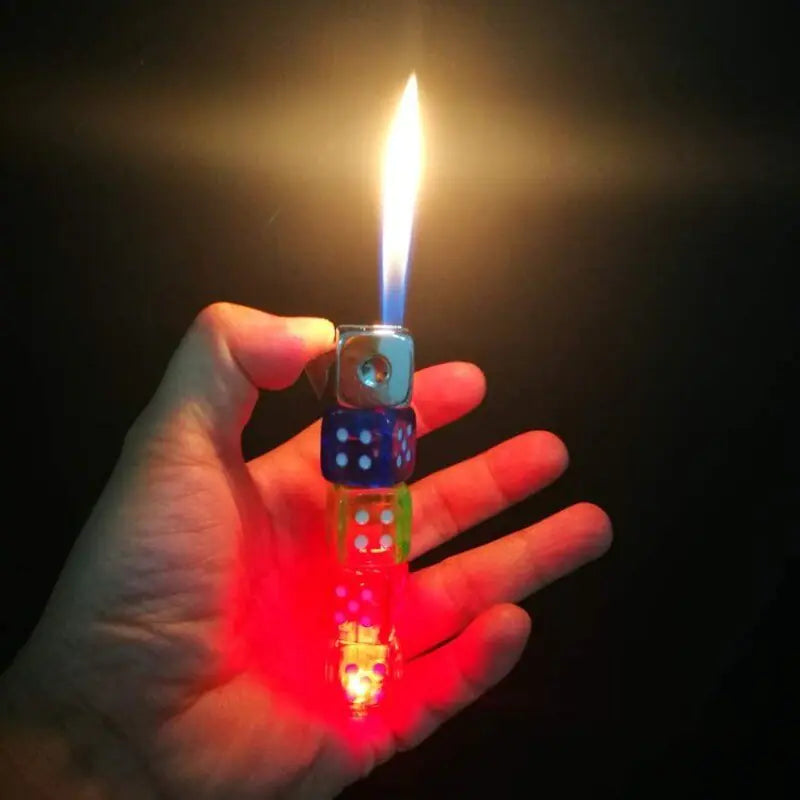 Novelty Dice Lighter- Flashing LED Lights