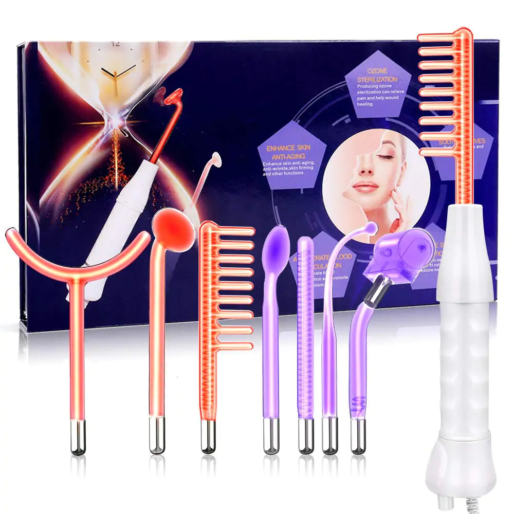 7-in-1 High Frequency Electrotherapy Wand